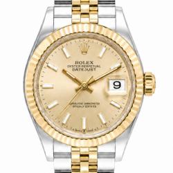 Unworn Rolex Datejust 28MM 279173 Two Tone Watch